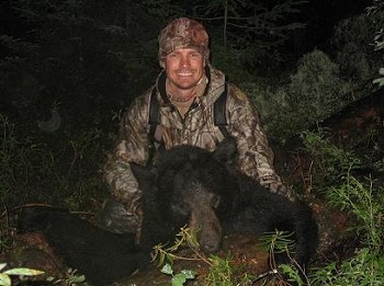 Derek J and trophy black bear