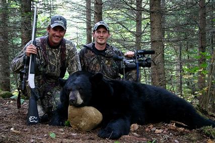 Hunters, Canadian Black Bear Hunting with rifles